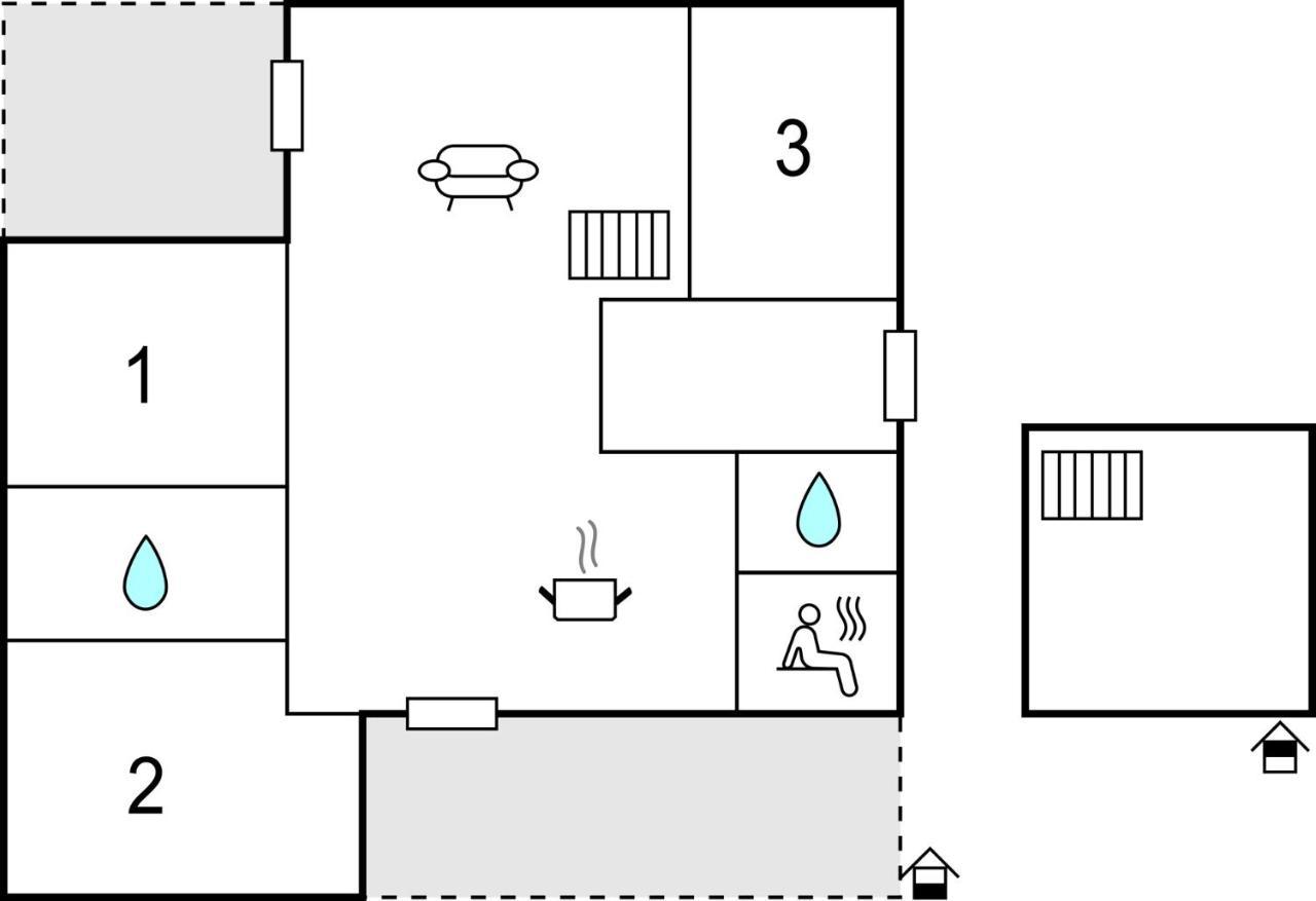 Amazing Home In Lembruch-Duemmer See With Sauna מראה חיצוני תמונה